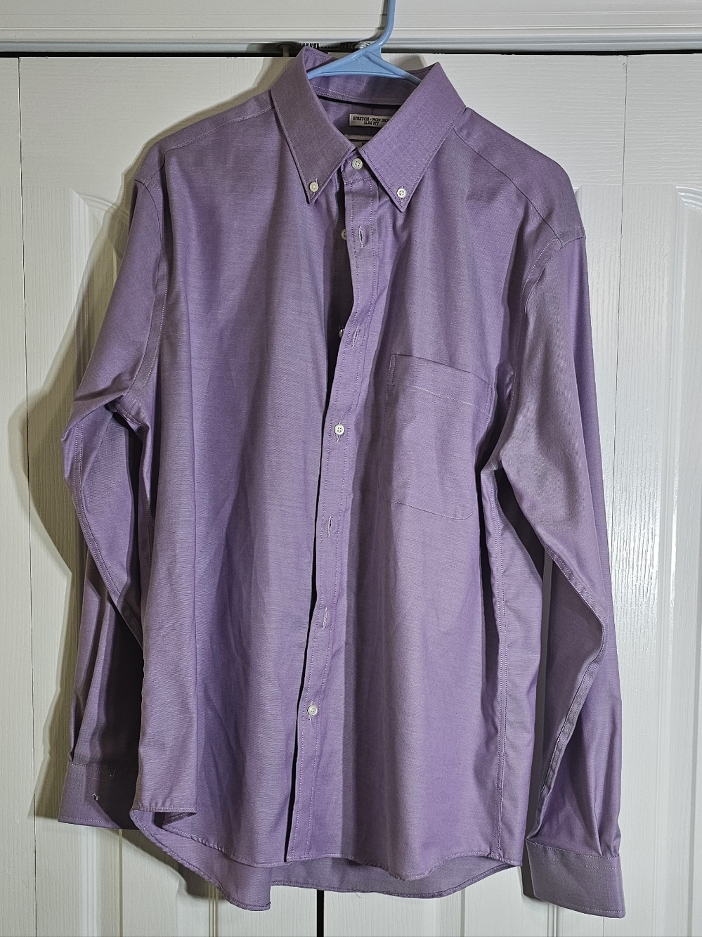 Jos. A. Bank Lavender Slim Fit Button-Up Shirt